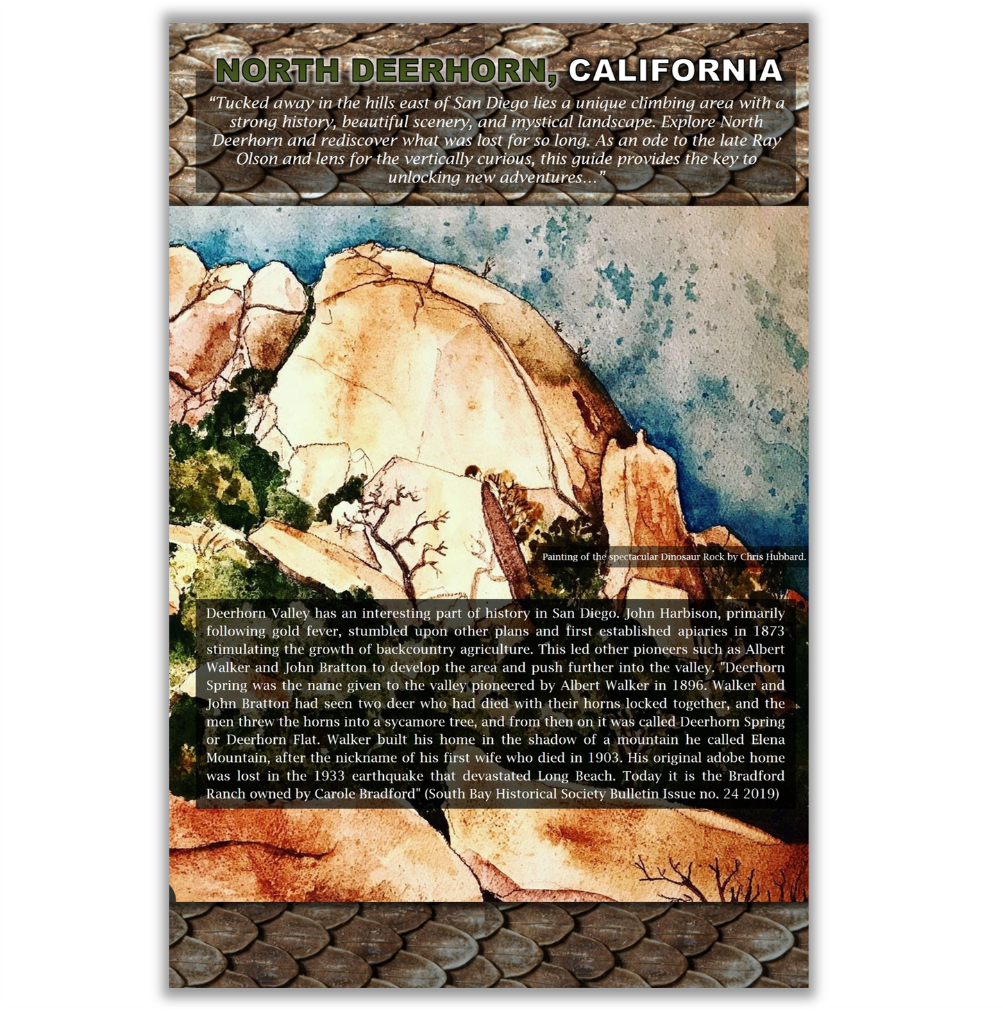 North Deerhorn Climbing Guide: First Edition
